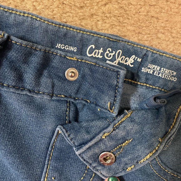 Cat & Jack Girls Jeggings with Adjustable Waist-Size XS (4/5)-Excellent cond - Picture 5 of 8